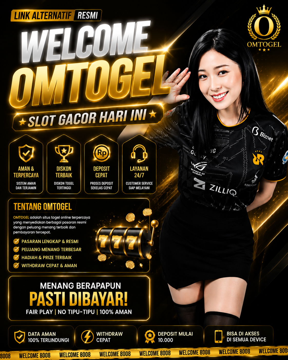 OMTOGEL | Link Situs Togel Slot Gacor Online Satu User ID Bisa Bermain Semua Permainan