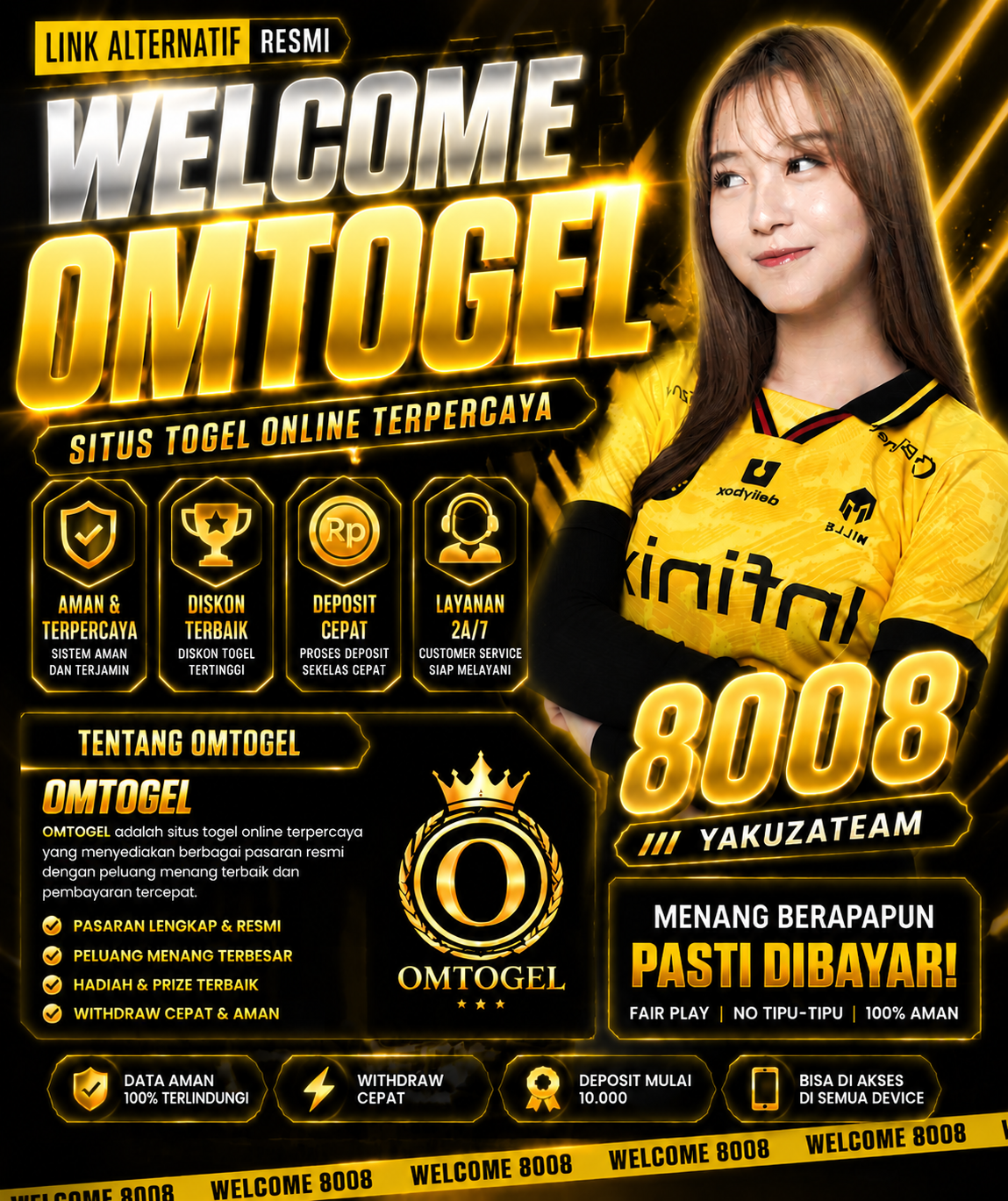 Cari Situs 4D Resmi Link Alternatif Anti Ipos ? OMTOGEL Agen Situs Toto Slot Gacor Terpercaya Sini Mampir